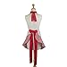 DII Women's Christmas Kitchen Apron Adjustable Adult Size for Cooking, Baking, Crafting & Entertaining, One Size, Joyeux Noel