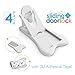 Child Safety Locks for Cabinets and Drawers, Sliding Door Lock, Easy-to-Install Cabinet Locks for Babies, Baby Cabinet Safety Latches, Set of 4, White - Ashtonbee