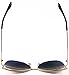 Sunny&Love Women Oversized Cat Eye Sunglasses Mirror Eyewear With Case