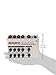 Nady MM-242 4 Stereo / 8 Mono Channel Mini Mixer with mono/stereo mode, ¼” Inputs and outputs – battery powered, or use optional AC adapter