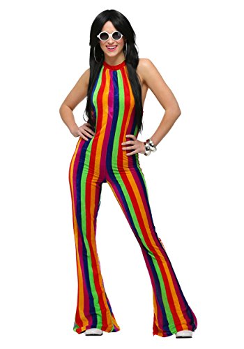 Fun Costumes womens Womens 70's Disco Jumpsuit