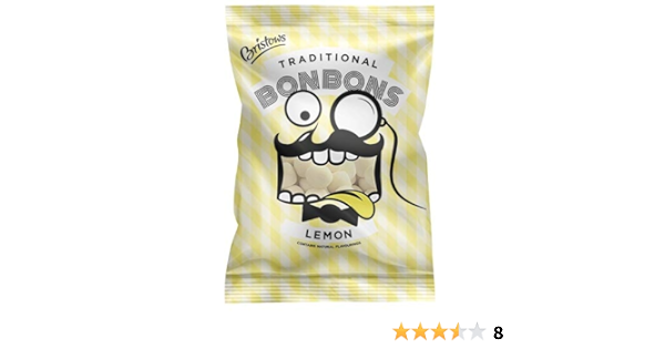 Amazon Com Bristows Traditional Lemon Bon Bons 150g Pack Of 6 Grocery Gourmet Food