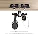 Headphone Stand with USB Charger COZOO Under Desk Headset Holder Mount with 3 Port USB Charging Station and Smart Watch Charging Dock Dual Earphone Hanger Hook for All Headphonesthumb 1
