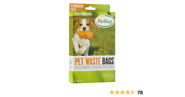 biobag pet waste bags