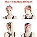 3 Pack Workout Headbands for Women - Sweat Wicking Hair Bands for Sports Fitness Yoga Running Elastic Non Slip