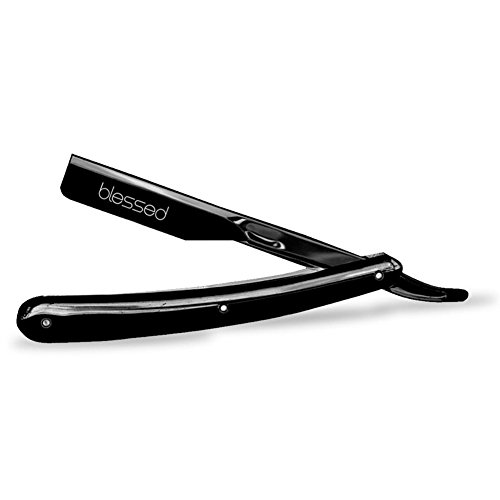 Blessed by papito exposed straight edge razor - profess…