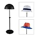 Queens Adjustable Height Hat Stand Metal Dome Shape Design Tabletop Wig Display Rack