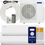 DELLA 36K BTU ODU 2 Dual Zone 18000 24000 BTU Wifi