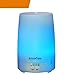 InnooCare Essential Oil Diffuser, 180ml Aromatherapy Diffusers, Cool Mist Humidifier with 7 LED Light Colors, 4 Timer Settings & Waterless Auto Shut-off, Suitable for Office, Bedroom