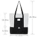 SOONNIX Travel Tote Bag Multifunction Work Lunch Shopping Handbag with Insulated Picnic Cooler Top Zipper for Girls and Woemn (Shoulder Bag)