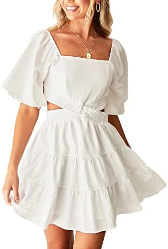 theory flare mini dress Theory Flare Cotton-blend Piqu Mini Dress In White