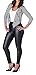 Womens ¾ Sleeves Stripes Print Waterfall Crop Blazer Black/White