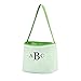 Beschoice Easter Basket Easter Bunny Bag for Kids Easter Hunt Bag Gift Toy Bucket Tote (Green)