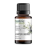 Juniper Berry Essential Oil Size: 15ml (.5oz) 100% Certified Pure Essential Oil - No Fillers, Bases, Additives And No Carrier Oils - Choose From 5-Sizes 10ml (.3oz) To 120ml (4oz)