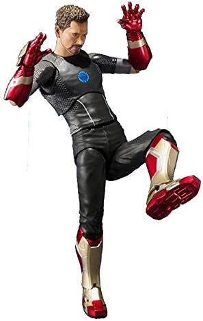 Action Figure Tony Stark Marvel Avengers Character Model Kids Toy 17cm