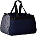 adidas Diablo Duffel Bag, Dark Blue/Shock Yellow/Onix Jersey/Black, One Size