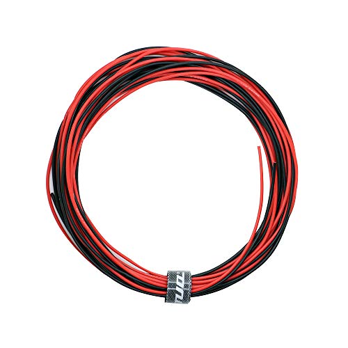 Hook up Silicone Wire [30ft total, 15 ft Red and 15ft Black] - UTUO 22 Gauge Stranded Tinned Copper Conductor Wire, Soft Flexible Heat Resistant Silicone insulated Wire Cords