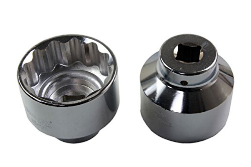 Bergen 2pc 3/4''dr 12 pt Point Bi-Hex 65mm Socket 2 x Sockets B1241