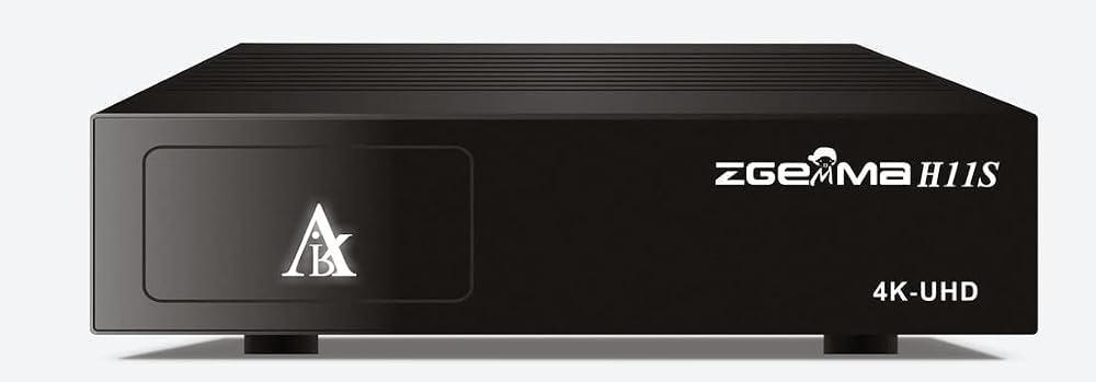 La Tag ZGEMMA H11S 4K Satellite Receiver DVB-S2X Linux Android 16GB eMMC 1GB