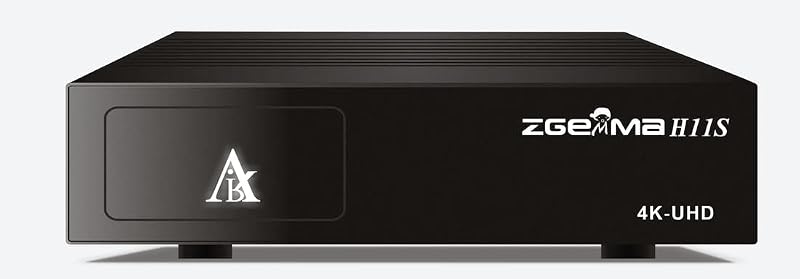 La Tag ZGEMMA H11S 4K Satellite Receiver DVB-S2X Linux Android 16GB eMMC 1GB