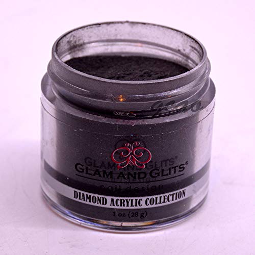 Glam Glits Acrylic Powder 1 oz Black Lace DAC79