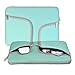 Laptop Sleeve 11.6 Inch, Egiant Water Resistant Protective Case Bag Compatible Mac Air 11, Mac 12 Retina, Chromebook 11.6, Stream 11, Surface pro 4 5 6, Computer Notebook Carrying Cases-Turquoise
