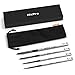 Nicpro 4 PCS Professional Watercolor Paint Brush Set, Artist Squirrel Paint Brushes Round for Painting Gouache Mop