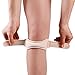 Athletec Sport Patella Knee Strap for Pain Relief and Stabilizer Support for Hiking, Soccer, Basketball, Running, Fitness, Tendinitis, Jumpers Knee, and More - Size S/M/L in Nude (One Pair)