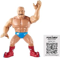 WWE Iron Sheik Retro App Action Figure