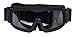 Lancer Tactical Airsoft Safety Goggles, Vented, Black Frame, Clear Lens