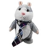 Best Christmas Gift Cute and Funny Repeating Words Hamster Stuffed Plush Electronic InteractiveToy for Kids and Friends