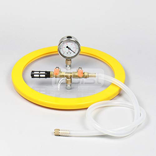 lab1st 5 Gallon Vacuum Degassing Chamber Kit with 3 CFM Pump Pricepulse