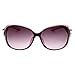HUAYI Unisex UV400 Outdoor Retro Bowknot Large Frame Sunshade Sunglasses