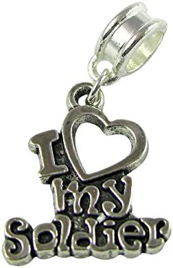 Universal I Love My Soldier Charm