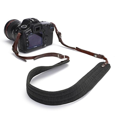 ONA - The Presidio - Camera Strap - Black Waxed Canvas (ONA5-023BL)