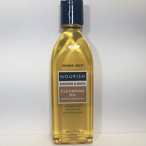 Trader Joe’s Nourish Shower & Bath Cleansing Oil With Almond Oil