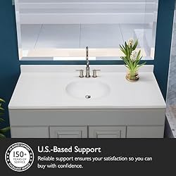 Design House 586214 Cultured Marble Vanity