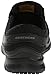 Skechers womens Eldred-w health care and food service shoes, Black, 6.5 Wide US