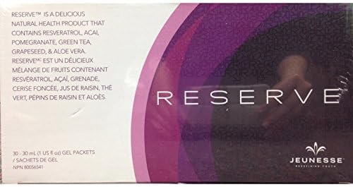 Reserve Is a Super Complexing of Resveratrol with Other Antioxidents and Unique Anti-aging Ingredients. by Reserve