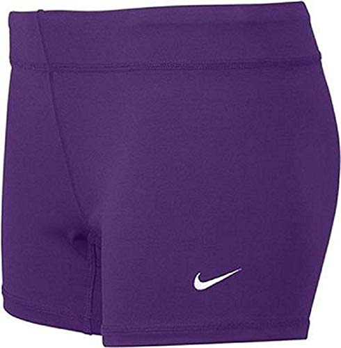 Nike Performance Womens 3.75 Game Shorts (Purple, Large)