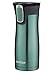 Contigo AUTOSEAL West Loop Vaccuum-Insulated Stainless Steel Travel Mug, 16 oz, Grayed Jade
