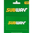 SUBWAY Gift Card $25