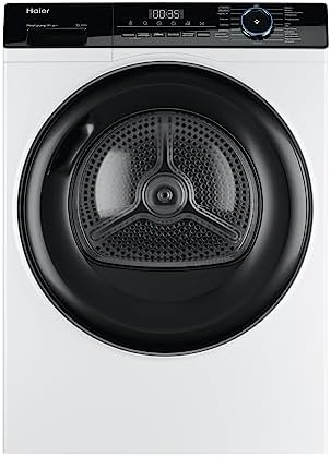 I-Pro Series 3 HD90-A3939-IB- Secadora con Bomba de Calor de 9KG, Función Vapor I-Refresh, Función Antiarrugas,Depósito de Agua, Inicio Diferido, Motor Inverter, I-Time, 15 programas