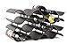 Birando Wave Wine Rack (12Bottle, Black)
