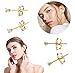 FIBO STEEL Stainless Steel Cartilage Earrings for Men Women Ball CZ Stud Earrings Helix Conch Daith Piercing Jewelry Set G