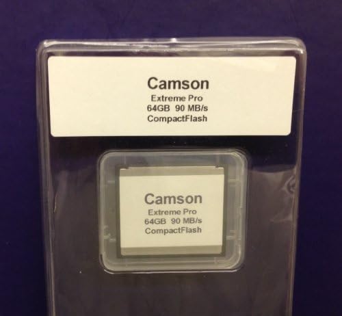 Camson 64GB Compact Flash Memory Card with 90MB/s Ultimate Speed Series UDMA-7