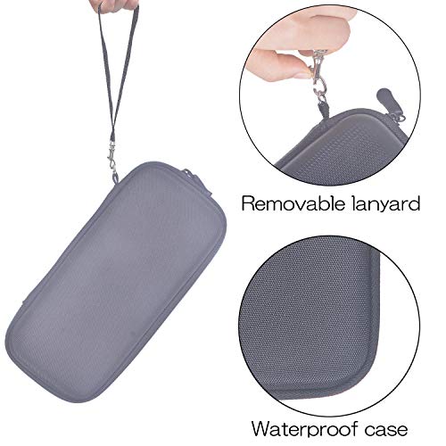 Rancco 2 in 1 Protector Case for Samsung T5 T3 T1 Portable 250GB 500GB 1TB 2TB SSD USB 3.1 Type C External Solid State Drives, Samsung T5 Storage Case Shockproof Travel Carrying Bag[7.7x3.6x1.7inch] - Thumbnail 5