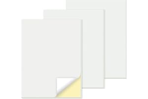 suituts 150 Sets 8.5X11 Inches Blank Carbonless Notepad, 2-Part Blank Carbonless Lab Notebook, Carbon Duplicate Copy Paper (50 Sets each Pad, 3 Pads)