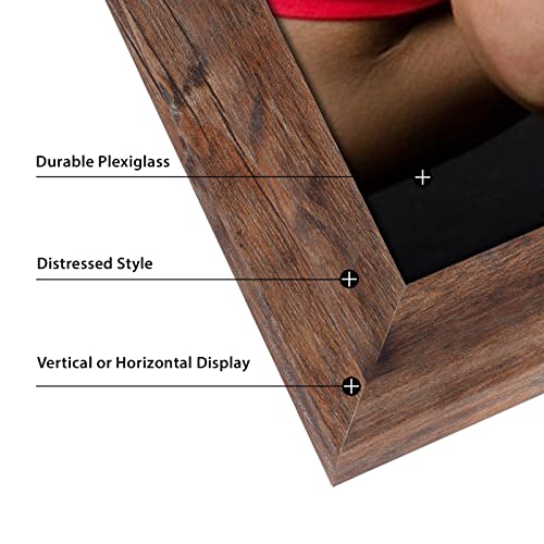 Calenzana 11x17 Poster Picture Frames Rustic Distressed Photo Frame 11 x 17 Set, Wall Hanging, 2