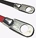 2PC 4 AWG Gauge Red Black Battery Post Inverter Cables Solar, Golf Car RV Boat